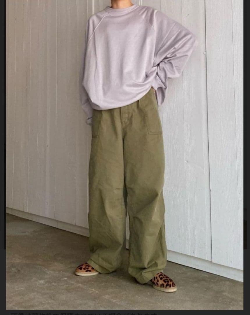 ジャーナルスタンダードラックスjs luxe ヒュージミリタリーパンツ