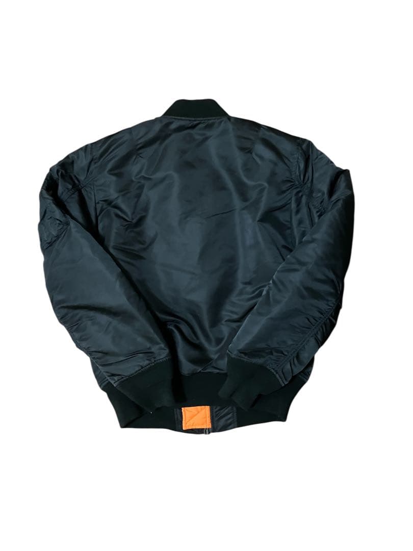 魚肉武装 MA-1 フライトジャケット　ブラック　モード