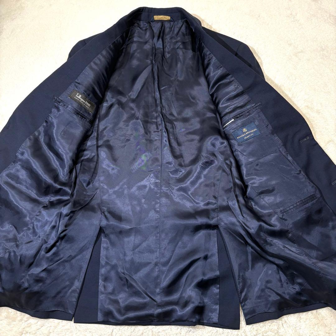 Brooks Brothers 紺ブレザー金ボタンTollegno MILANO