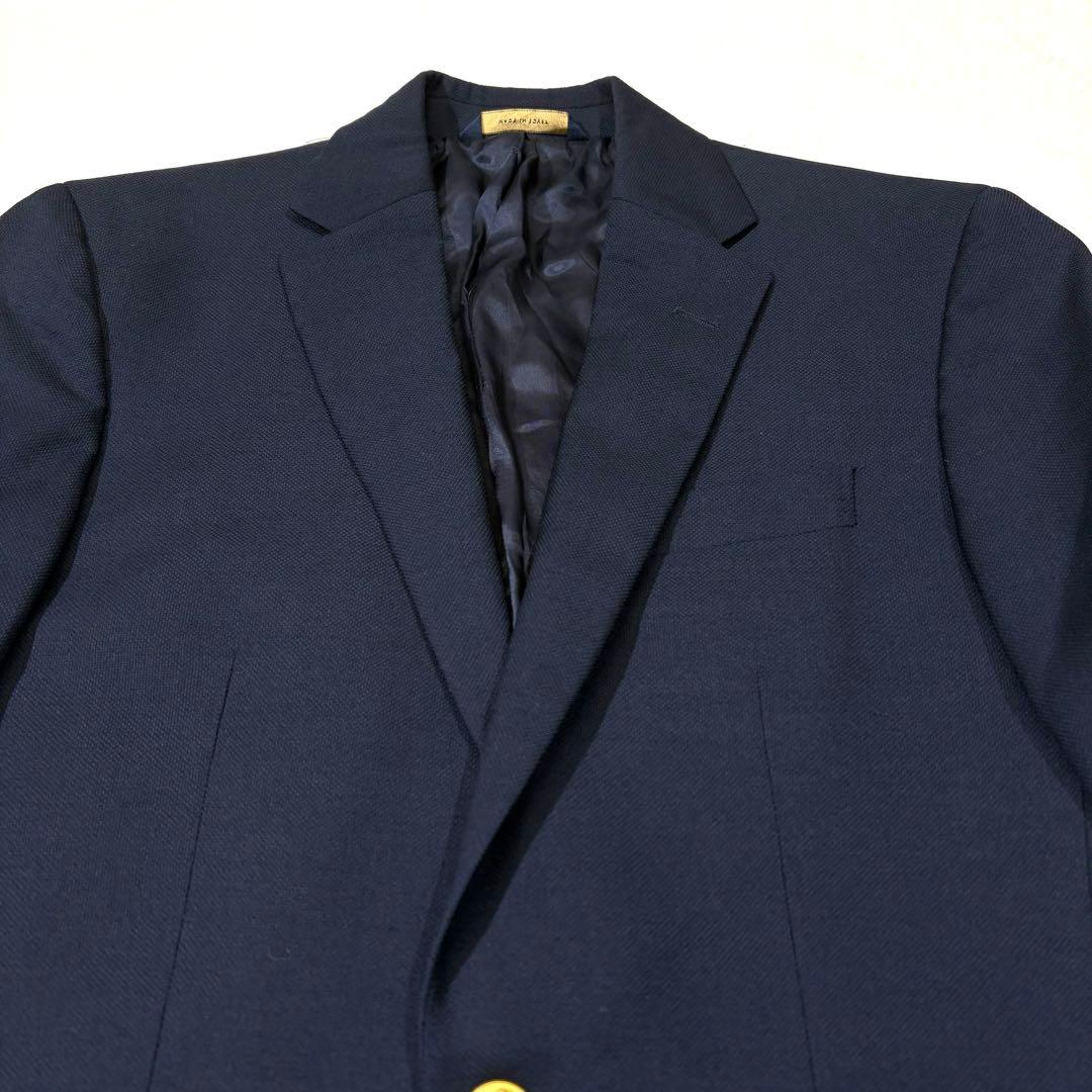 Brooks Brothers 紺ブレザー金ボタンTollegno MILANO