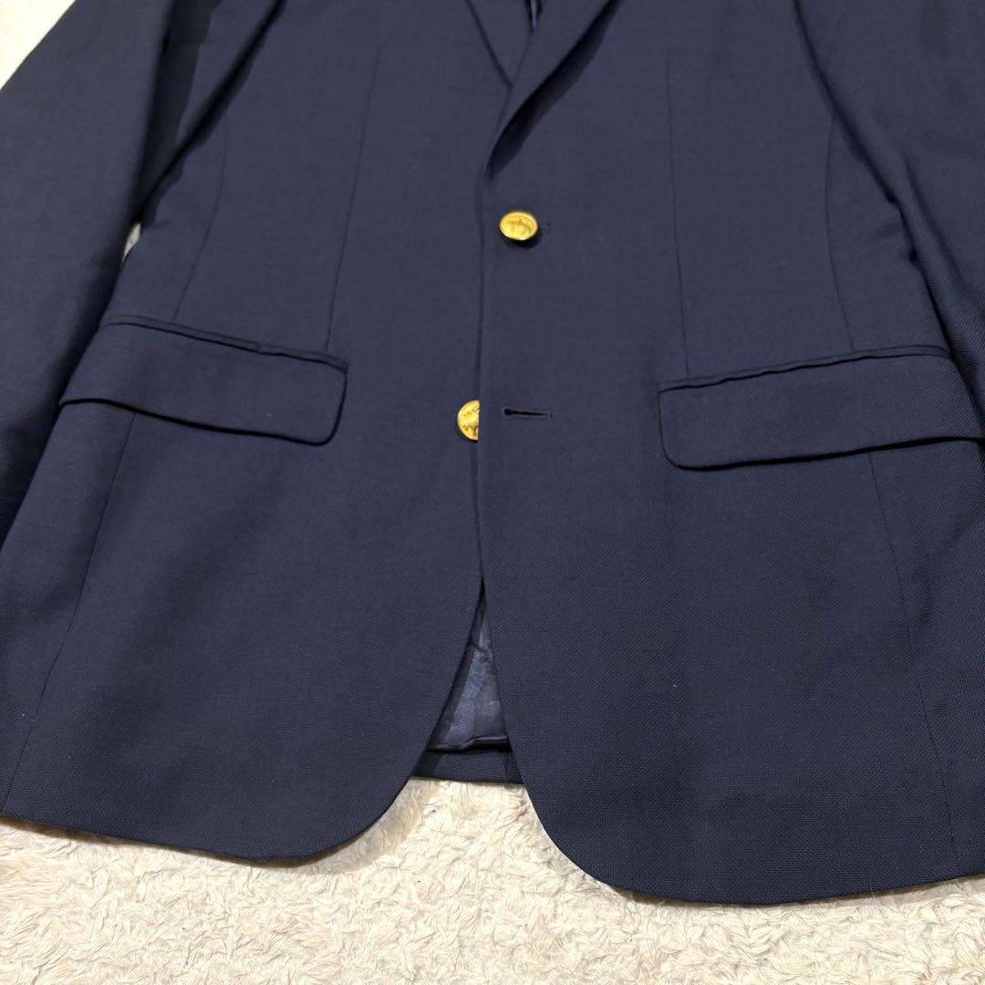 Brooks Brothers 紺ブレザー金ボタンTollegno MILANO