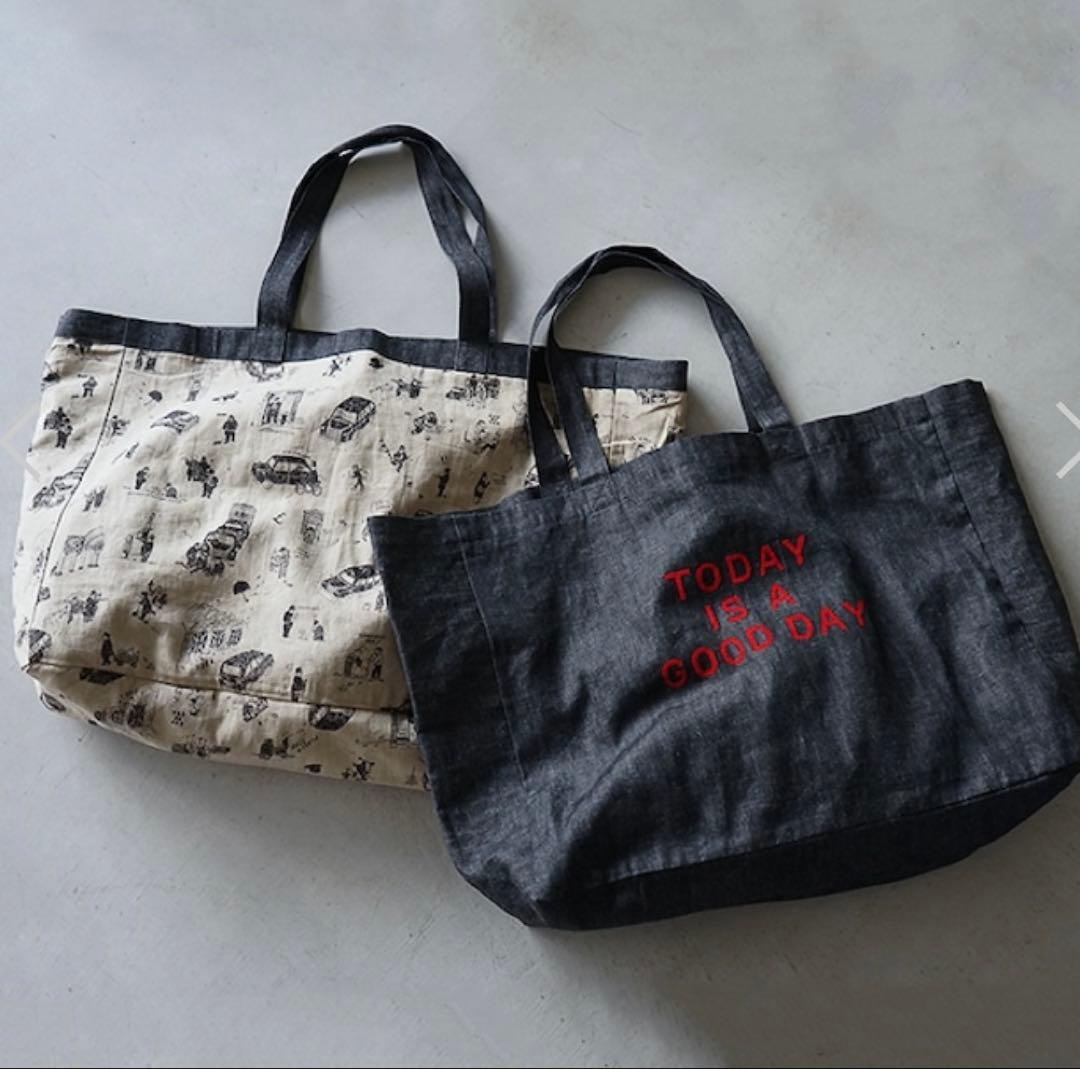 R&D.M.Co-/オールドマンズテーラー　別注　リバーシブルトートバッグ