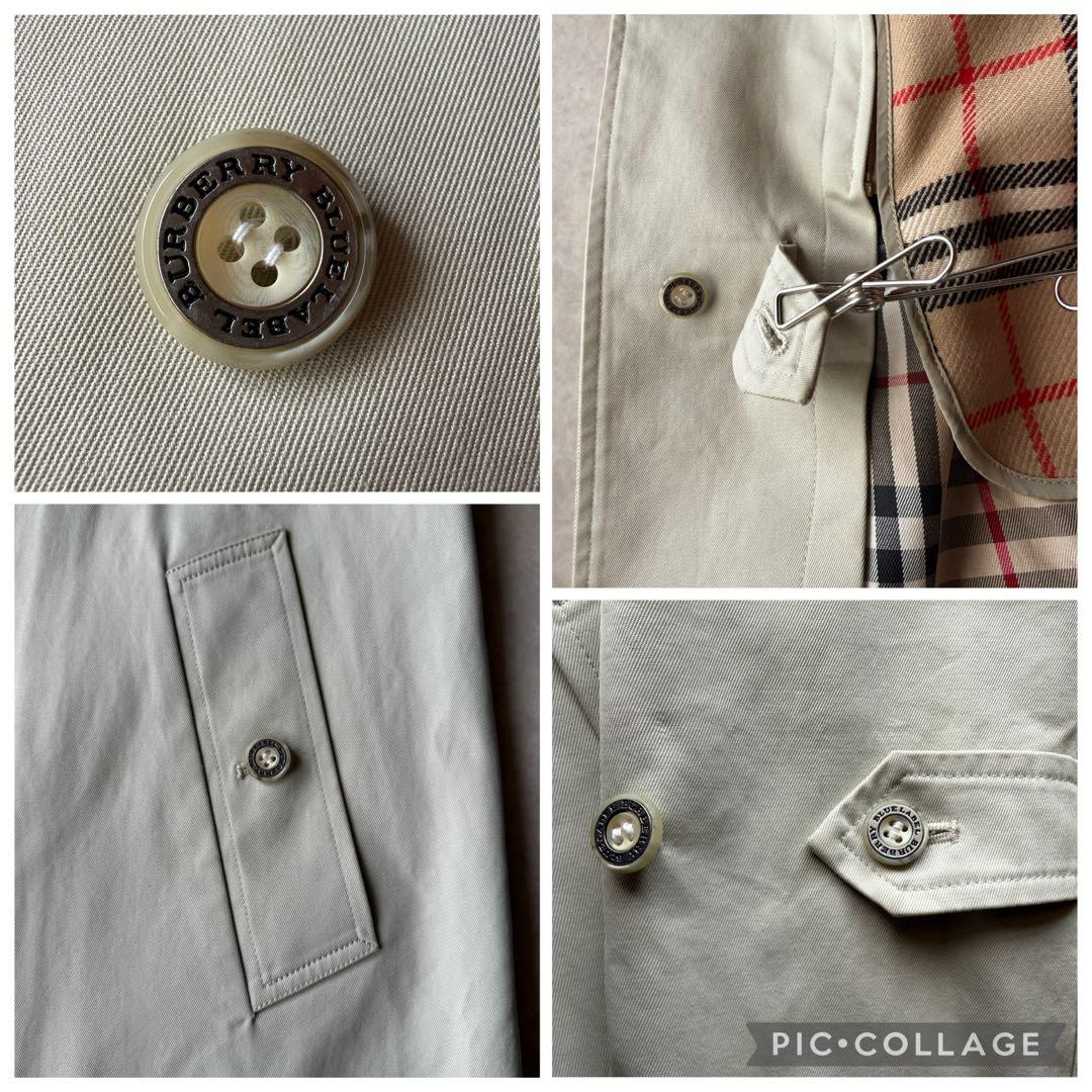 バーバリーBurberryライナー付きロングコート✨襟裏もノバチェック✨