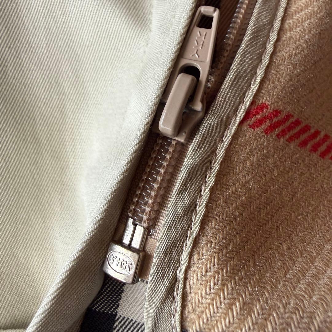 バーバリーBurberryライナー付きロングコート✨襟裏もノバチェック✨