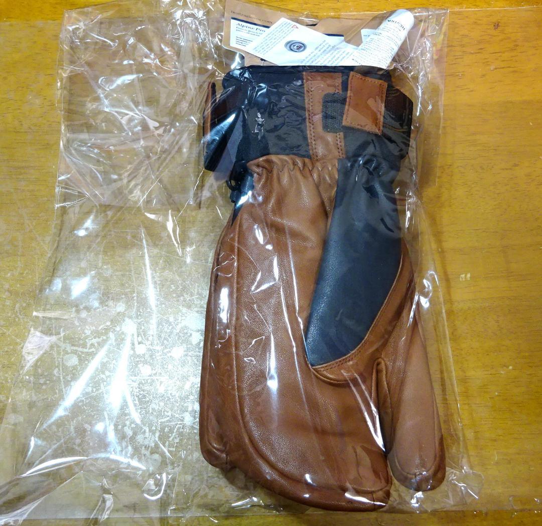 新品 HESTRA Topo3-Finger NavyBrown スキースノボ