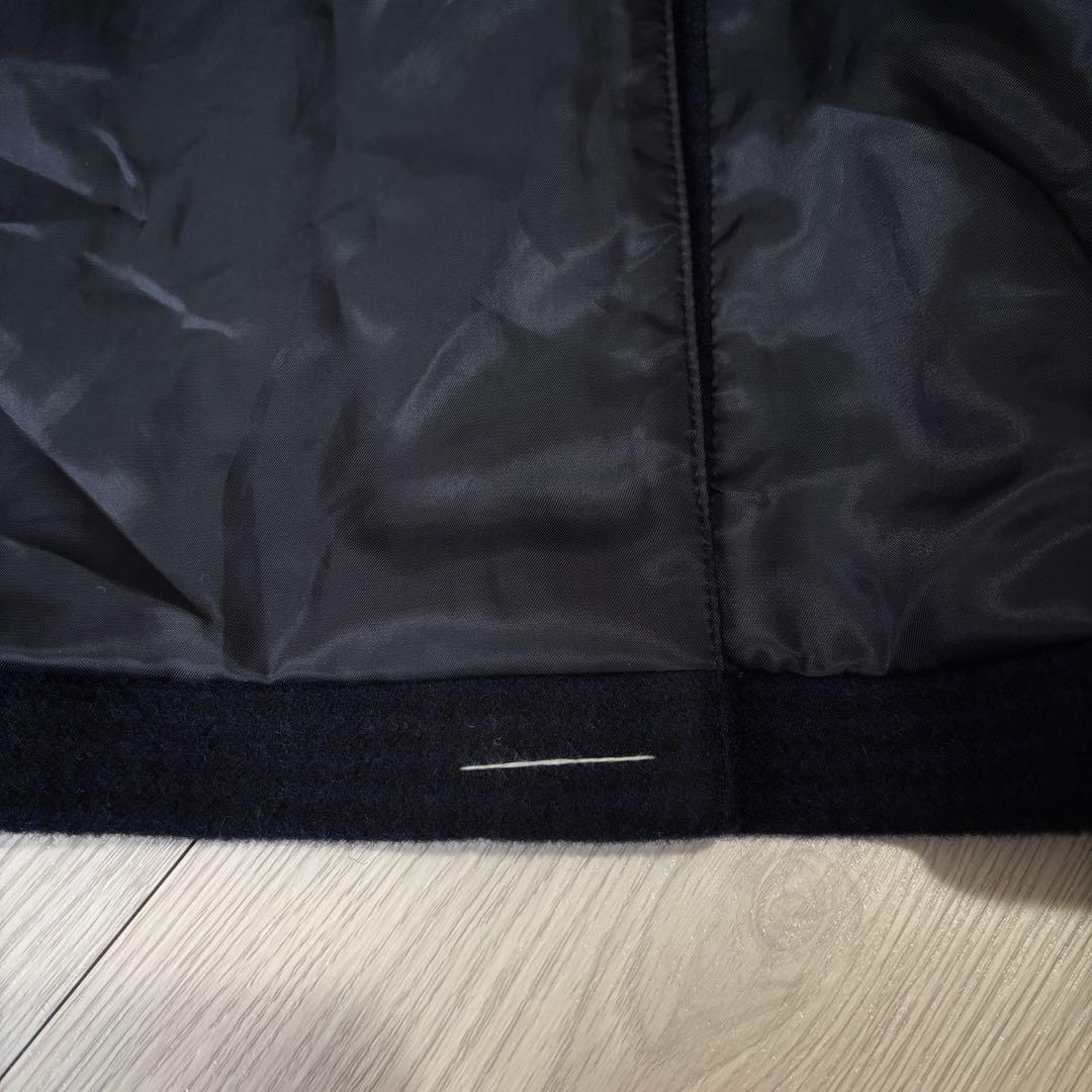 タケオキクチ　カシミヤ混　チェスターコート　ネイビー　サイズ3　L　アルスター