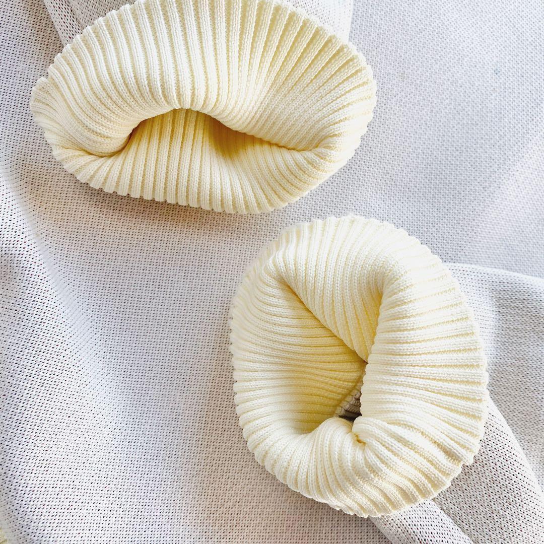 24AW ヴィ トゥエルヴ ニット XXlL クリーム US KNIT