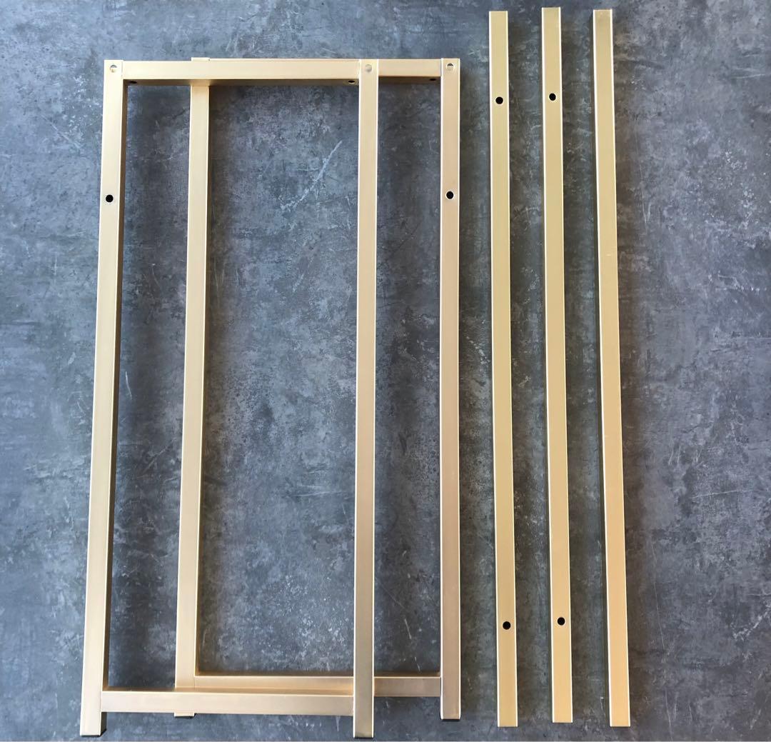 送料無料　コンソールテーブル　引き出し付き　大理石柄　ホワイト　ゴールド　飾り棚