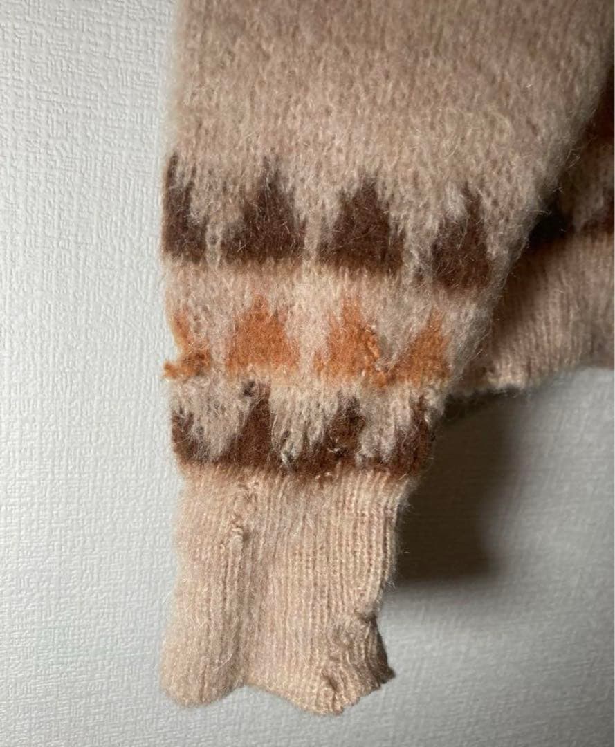 【希少】60s ヴィンテージ　モヘアカーディガン