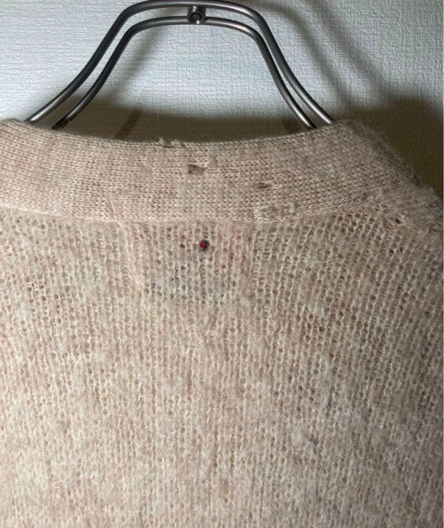 【希少】60s ヴィンテージ　モヘアカーディガン