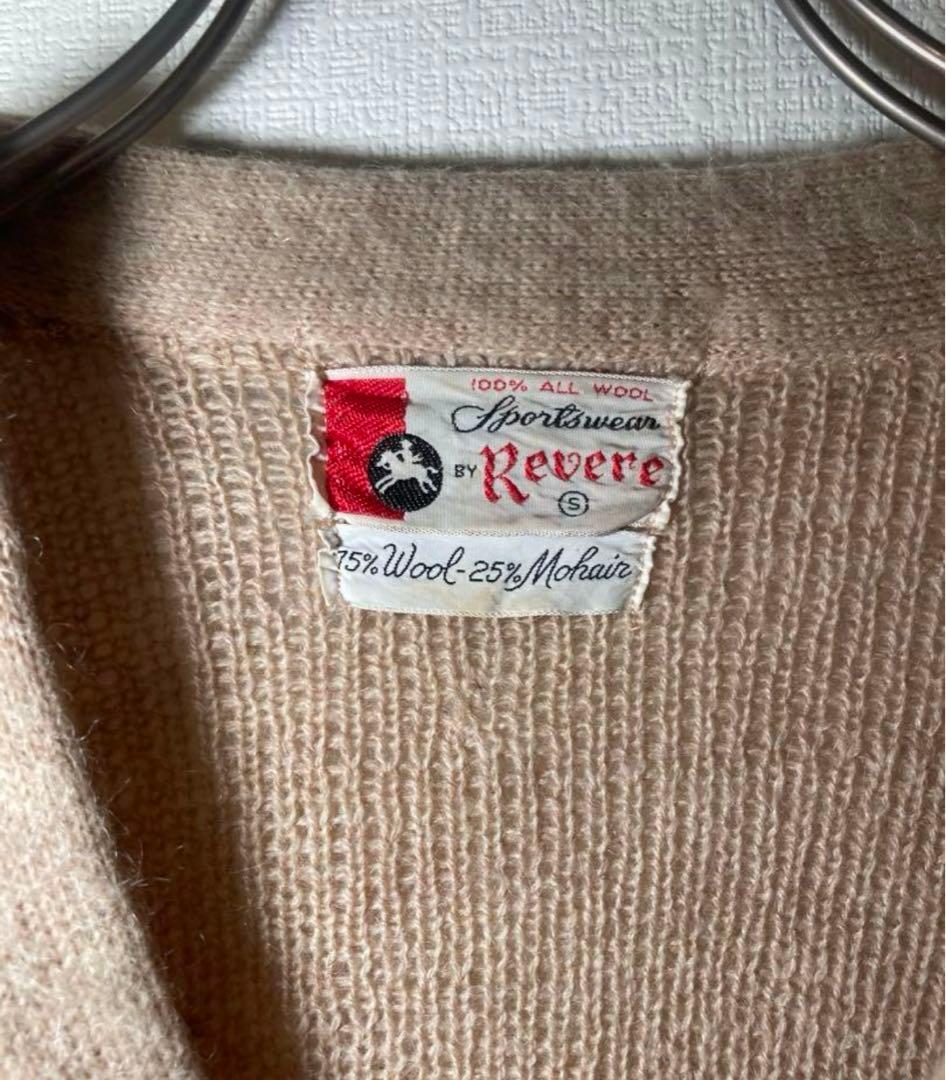 【希少】60s ヴィンテージ　モヘアカーディガン