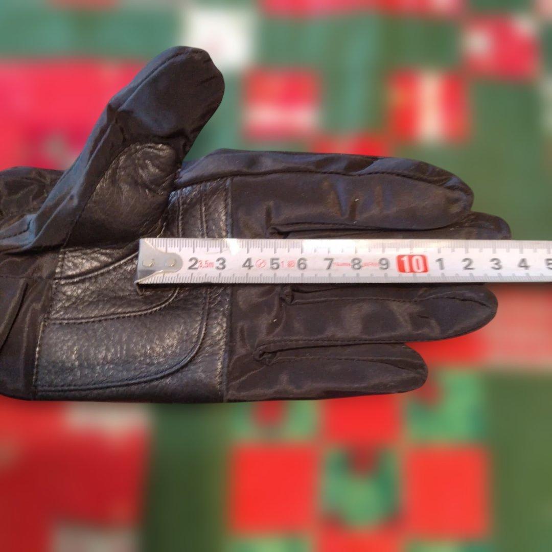 UGG ブラック ファー付き手袋 L/XL