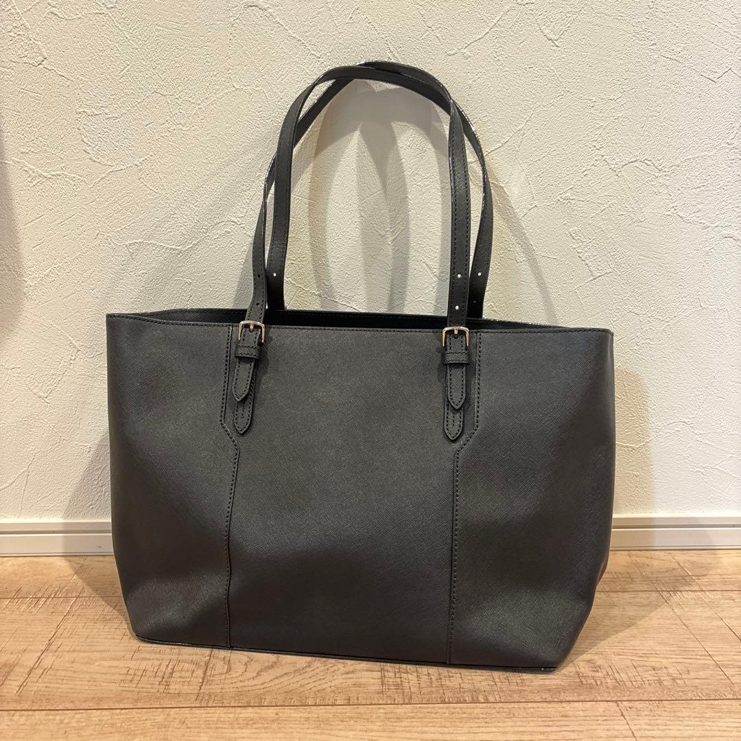 BALLY ストライプデザイン ビジネスバッグ