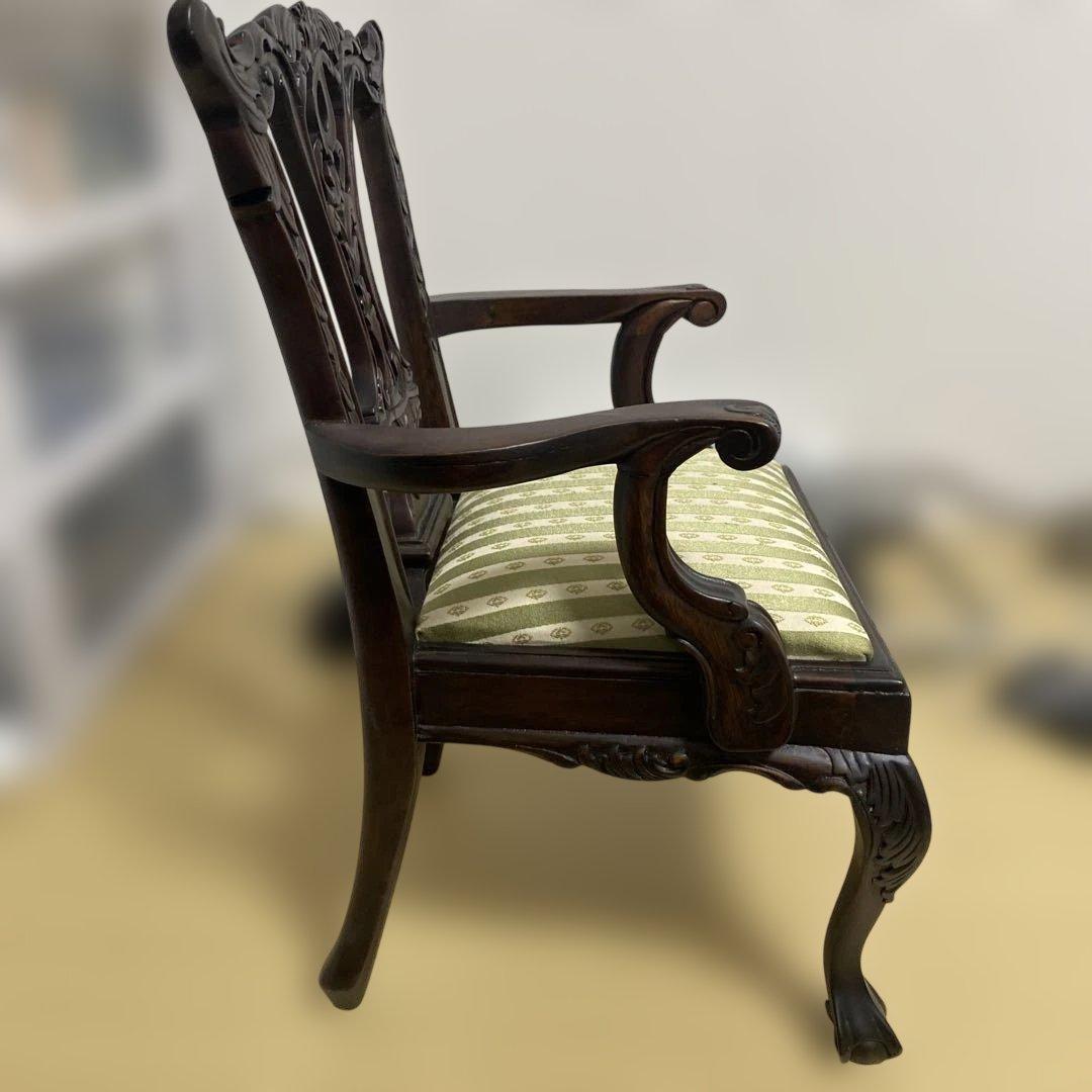 アンティーク調 ドールチェア 飾り椅子 インテリア