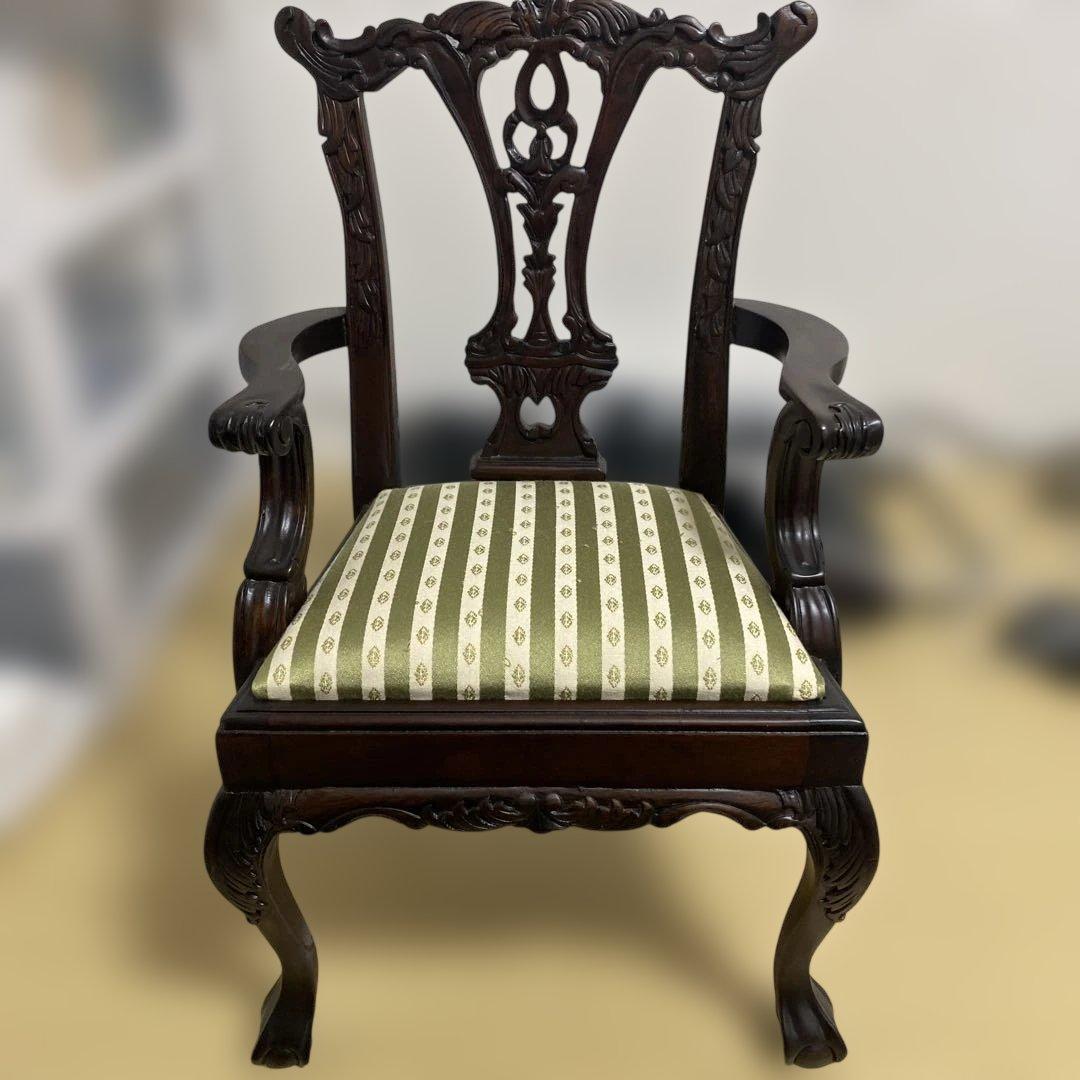 アンティーク調 ドールチェア 飾り椅子 インテリア