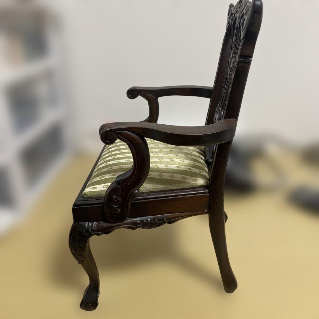 アンティーク調 ドールチェア 飾り椅子 インテリア