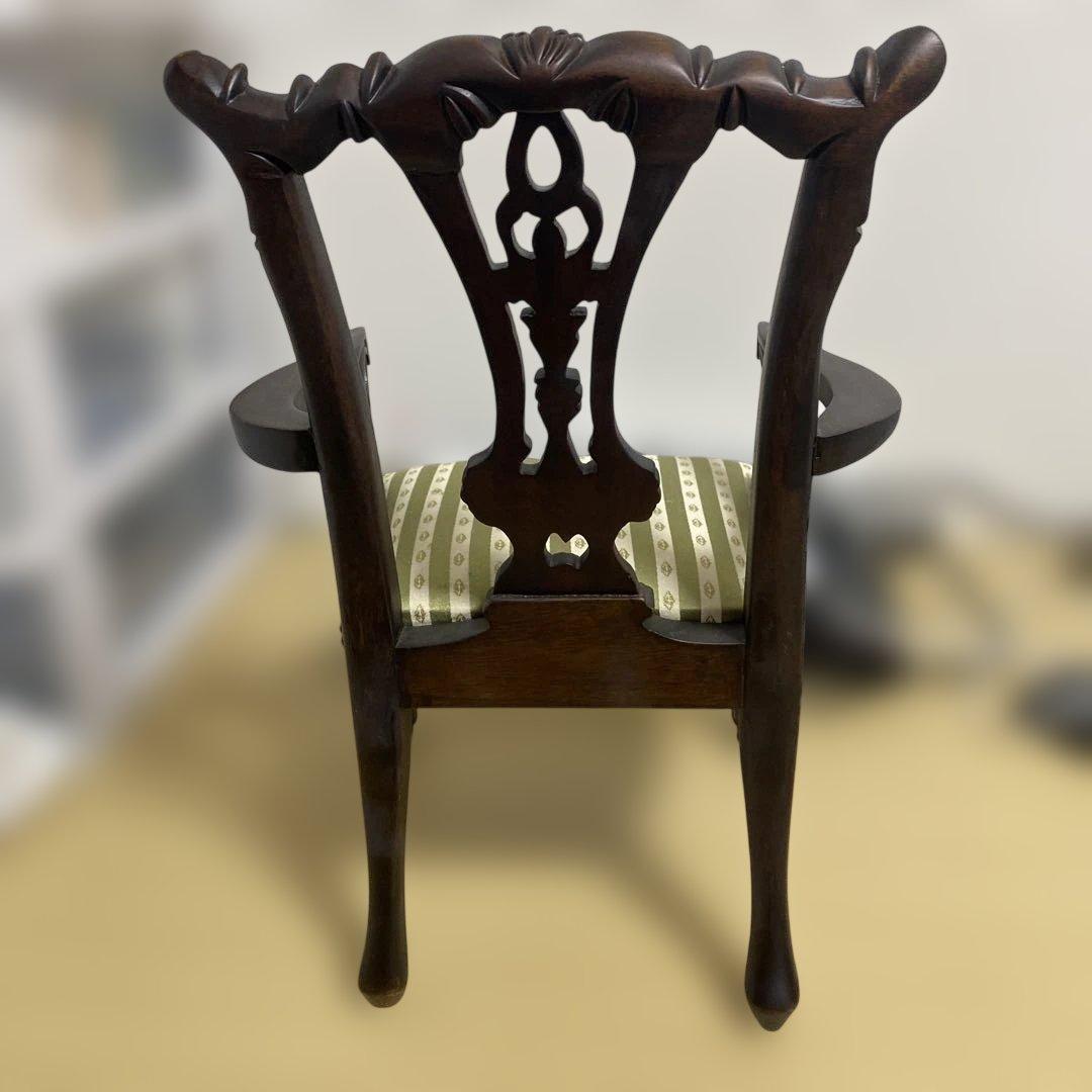 アンティーク調 ドールチェア 飾り椅子 インテリア