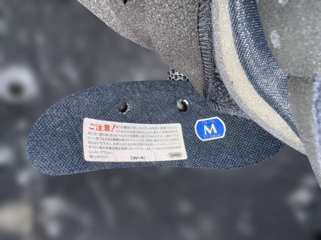 SHOEI J-FORCE SV ジェットヘルメット Mサイズ 廃番 モデル ③