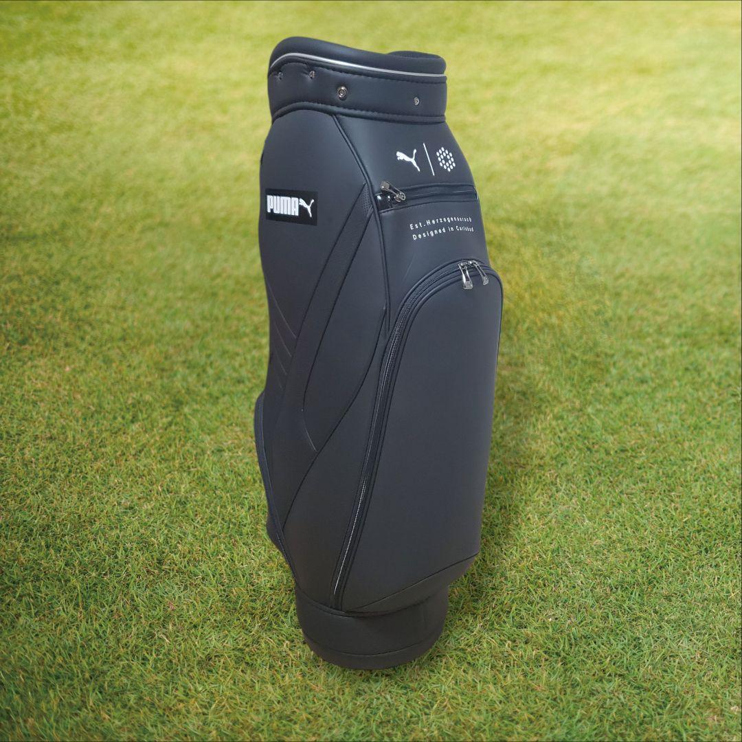 【美品】PUMA ゴルフ　キャディバッグ　ブラック