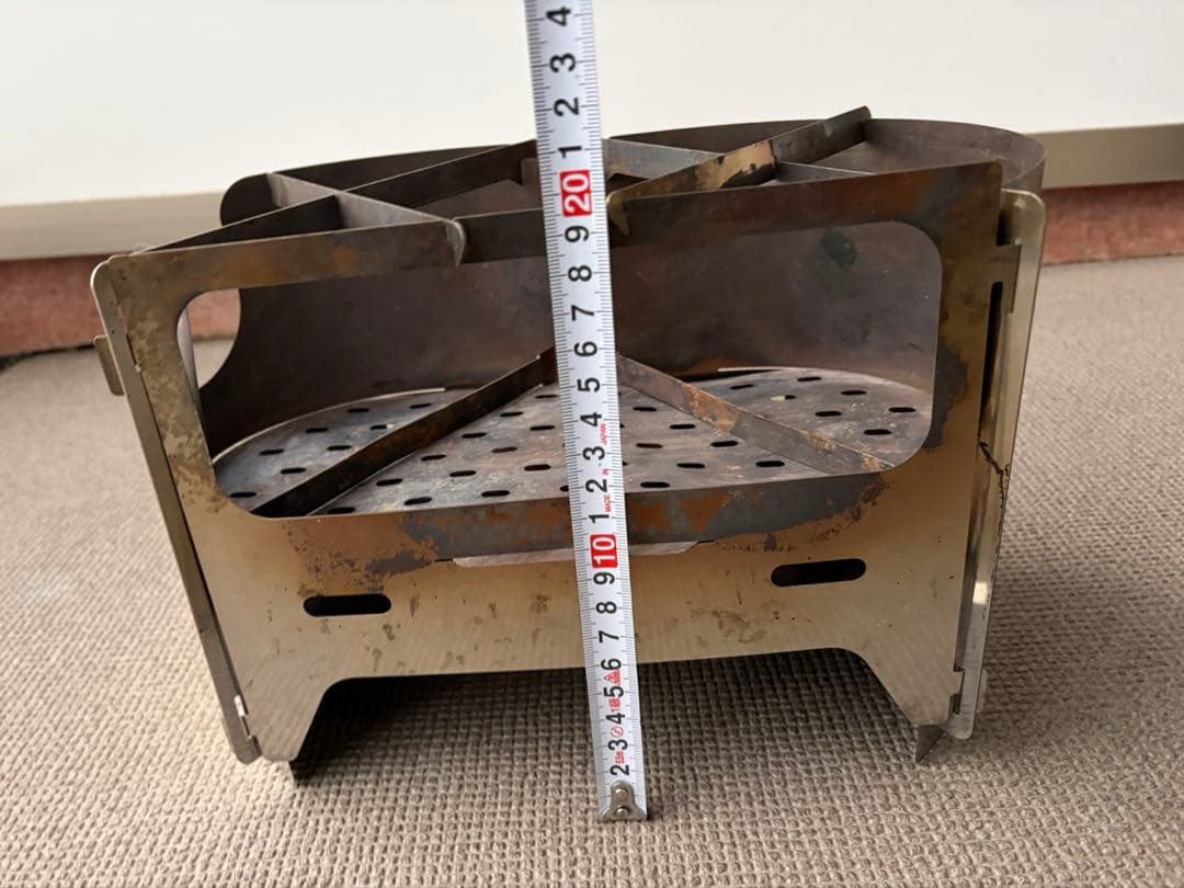 道具製造所 風の谷の焚火台 LF uesd