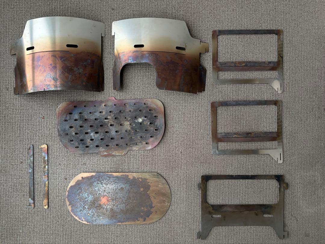 道具製造所 風の谷の焚火台 LF uesd