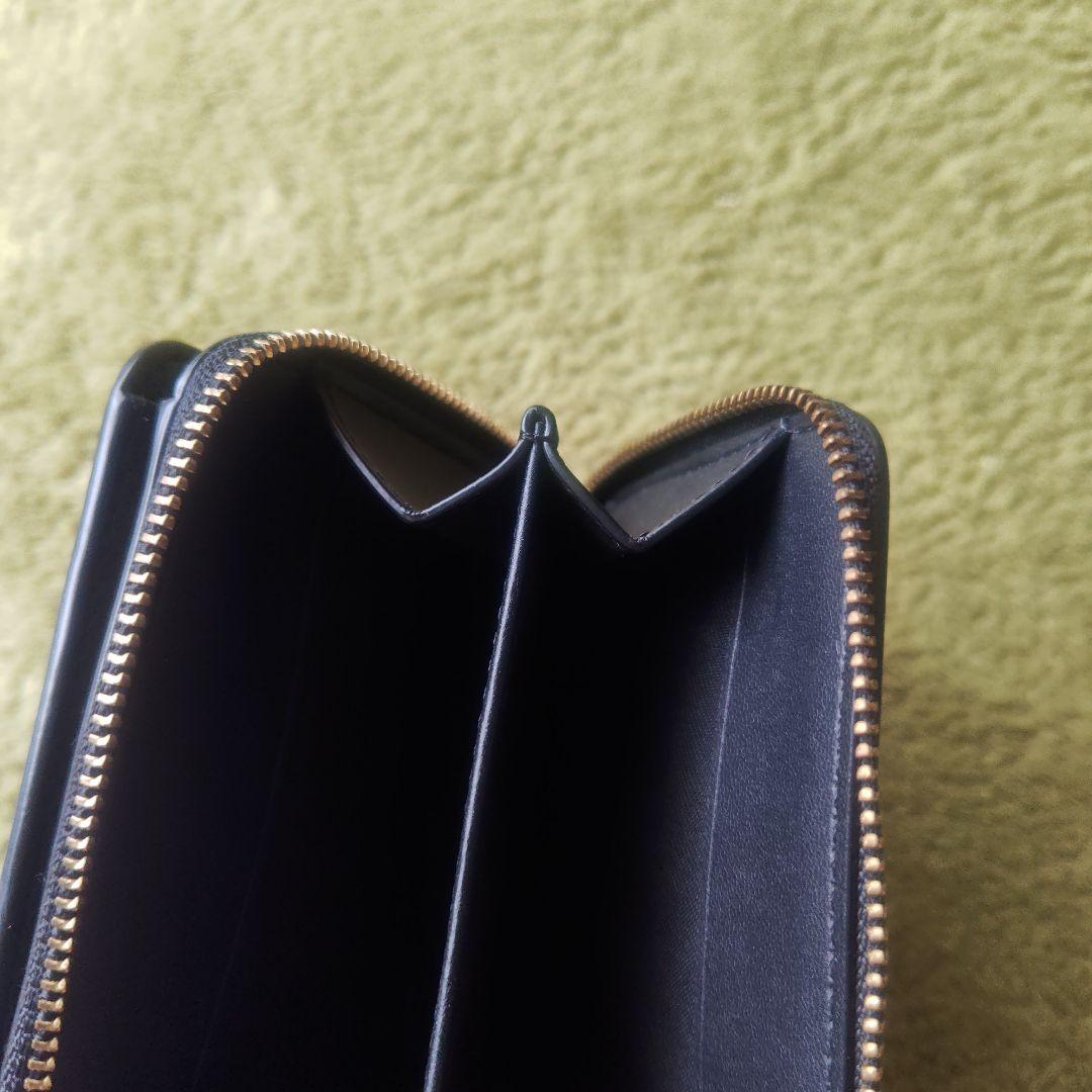 COACH 二つ折り財布 BLACK　革