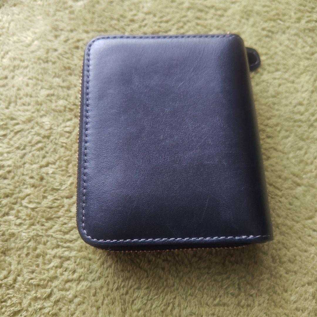 COACH 二つ折り財布 BLACK　革