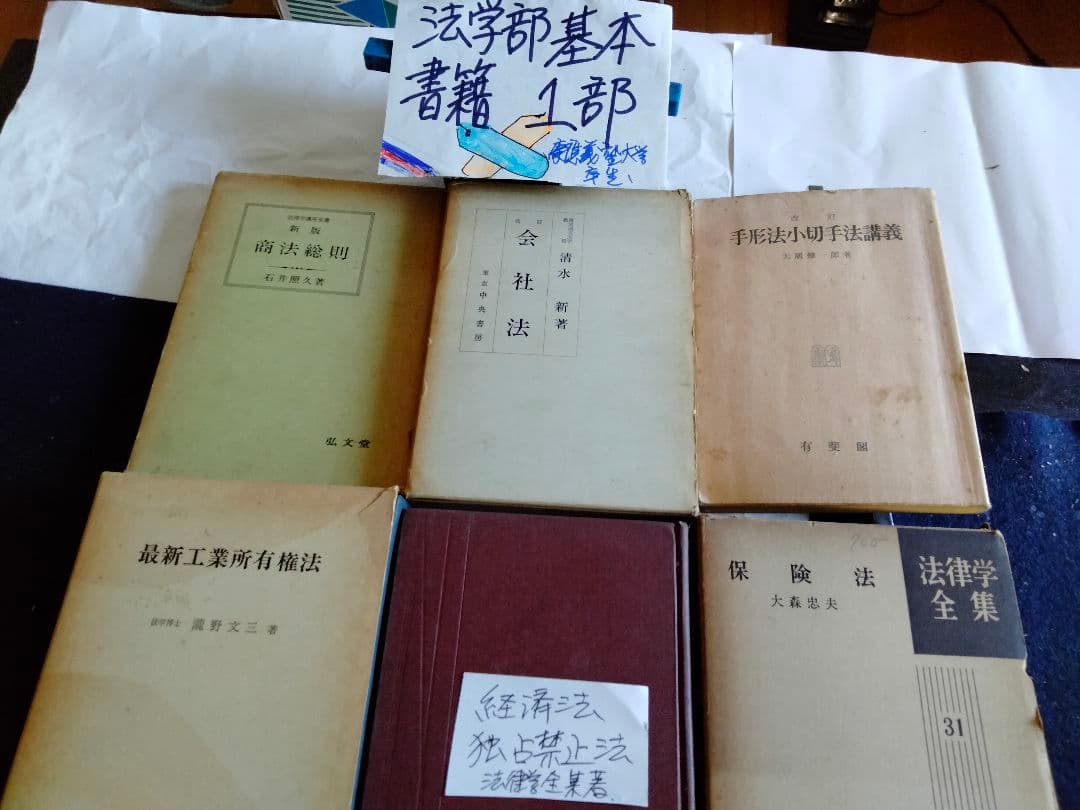 司法試験目指す人。司法試験専門の多数説の著者及び発行社