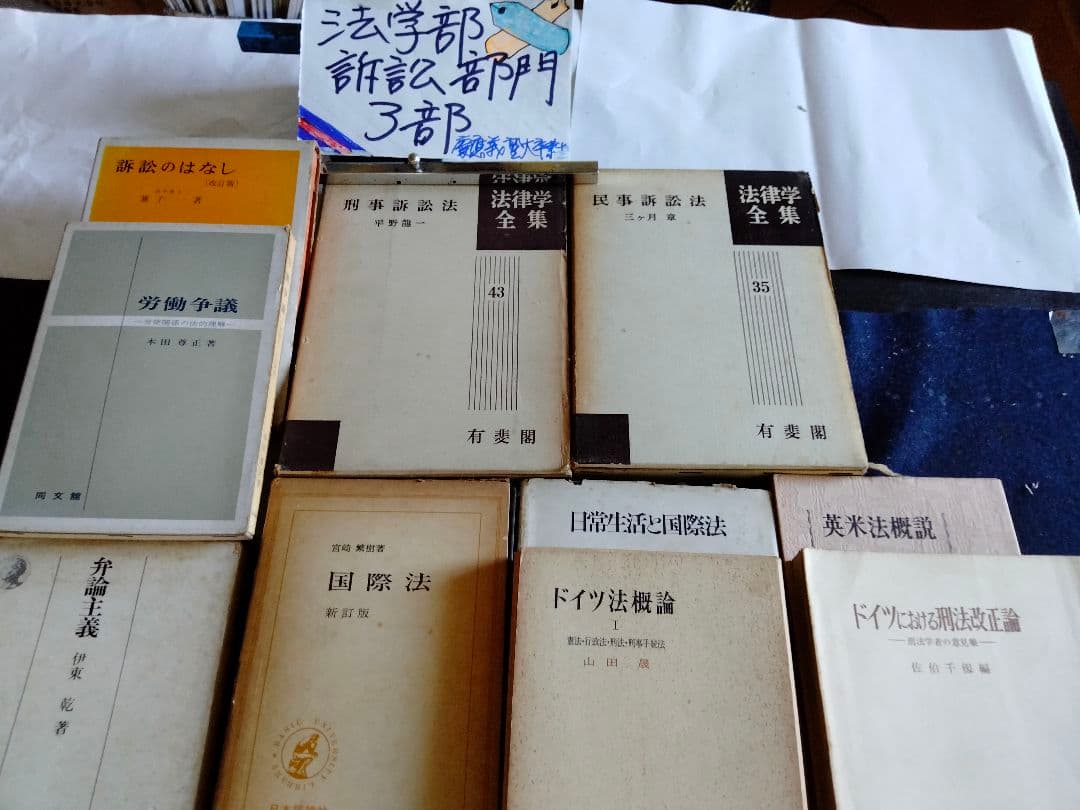 司法試験目指す人。司法試験専門の多数説の著者及び発行社