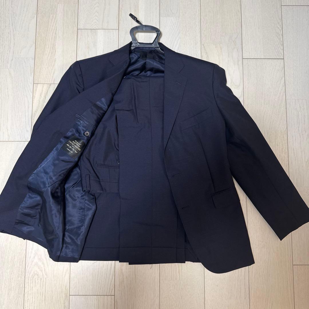 ユナイテッドアローズ セットアップ 52 XL 濃紺