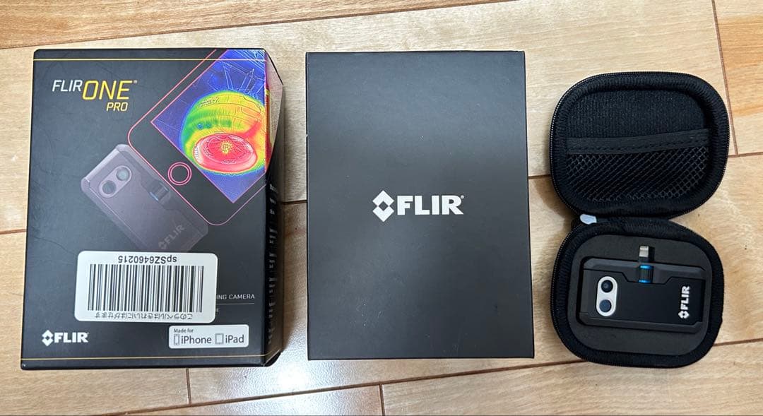 美品-FLIR ONE PRO iPhone iPad用 赤外線サーモグラフィ