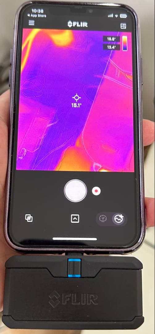 美品-FLIR ONE PRO iPhone iPad用 赤外線サーモグラフィ
