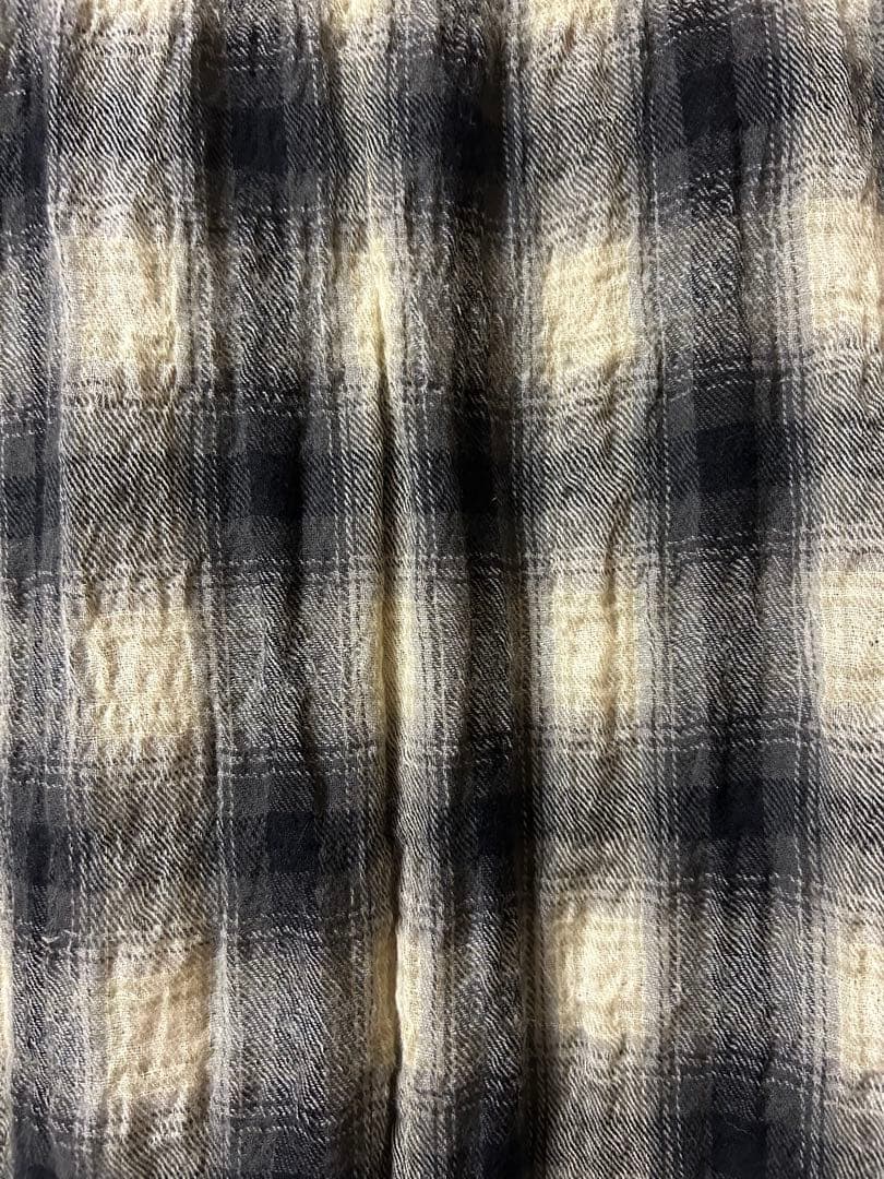 RRL オンブレチェック　ストール　ウール