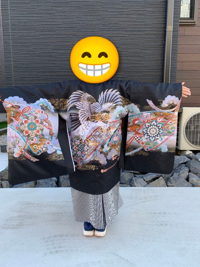 七五三 5歳 男の子 男児 着物 羽織 袴 セット