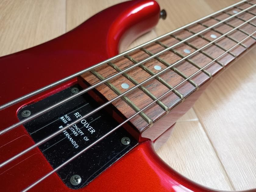ガールワンオーナー FERNANDES FRB-45 キャンディーアップルレッド