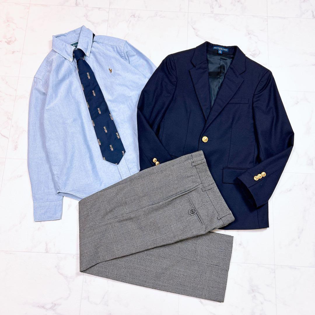 【極美品】ラルフローレン　キッズスーツ(150) ポロベア