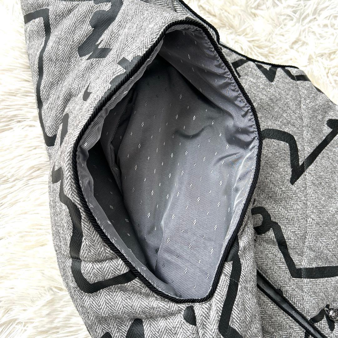 【SOU・SOU】ダウンベスト　陣羽織　中綿袷　Mサイズ かな文字柄