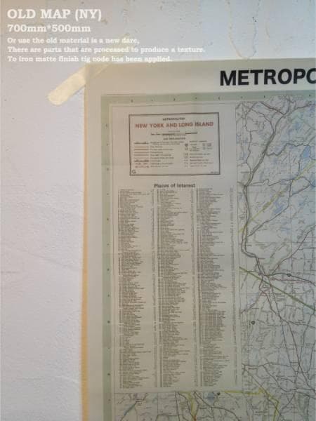 残わずか　数量限定　貴重　アメリカ　マップ　地図　ニューヨーク　ポスター　包装紙