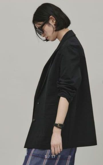 【新品タグ付き】2025年 カレンソロジー サテンワッシャーシャツジャケット