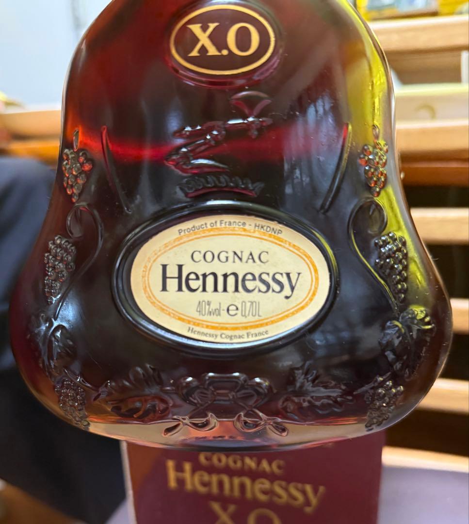 【未開栓】ヘネシー コニャック XO 古酒　金キャップ