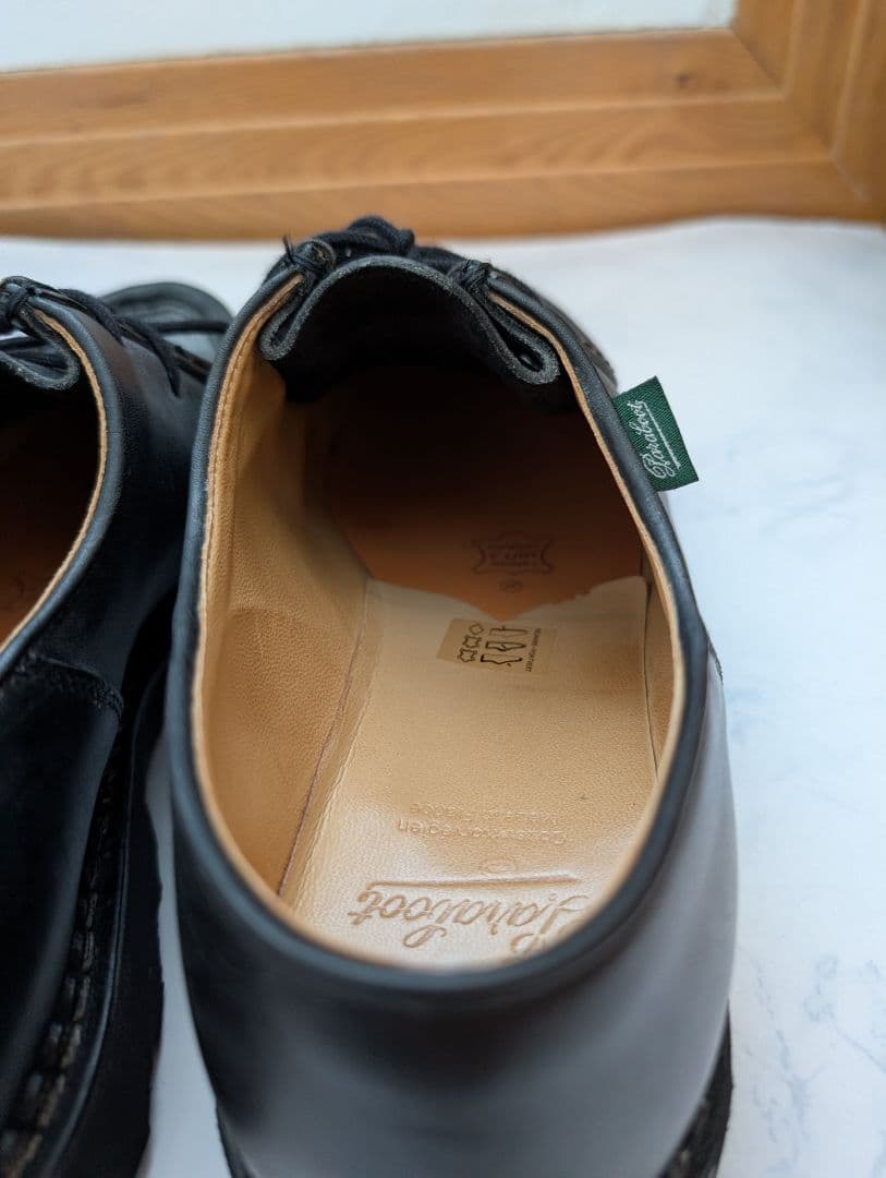 【美品】パラブーツ MICHAEL ミカエル EU42