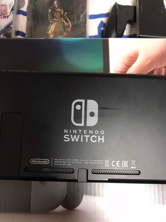 Nintendo Switch グレー　2つカセット付き