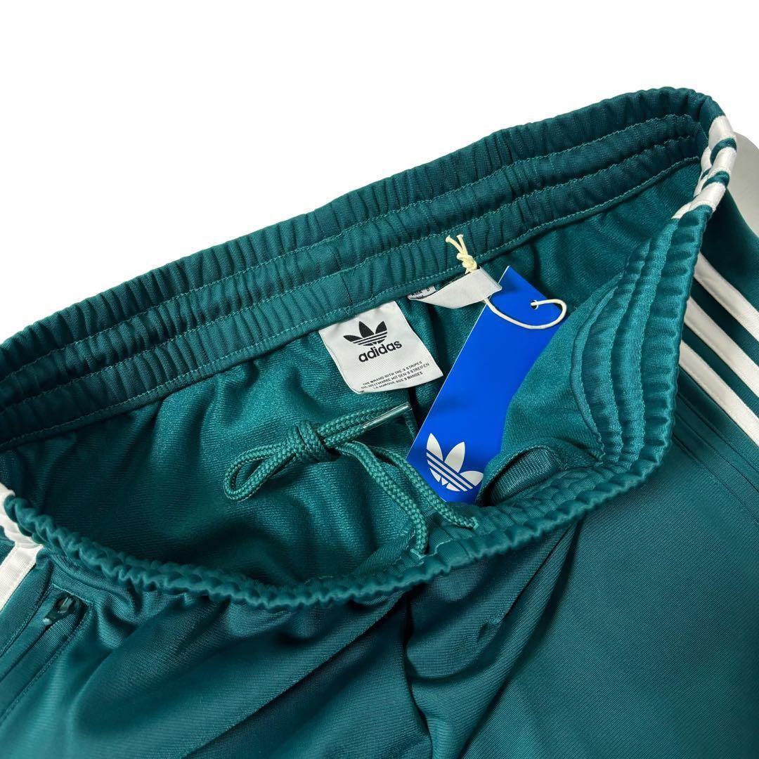 新品 アディダス ファイヤーバード トラックパンツ レガシーティール XL