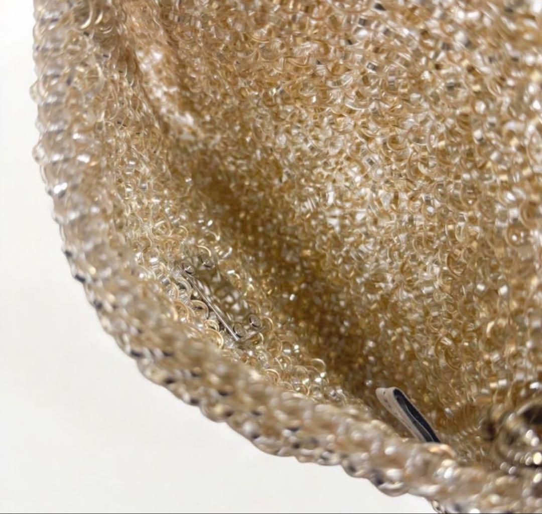 アンテプリマ ルケット シルバーゴールド 3way ワイヤーバッグ　ショルダー