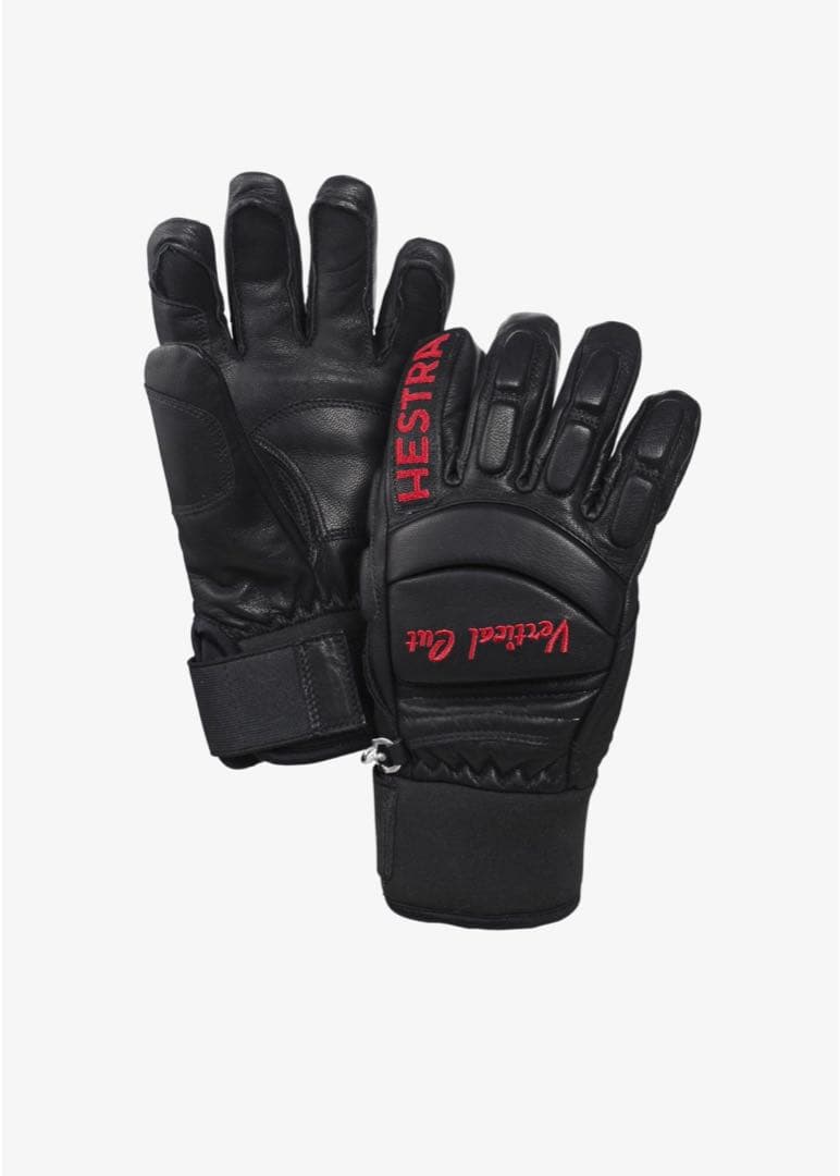 Hestra Vertical Cut ブラック グローブ　7.5