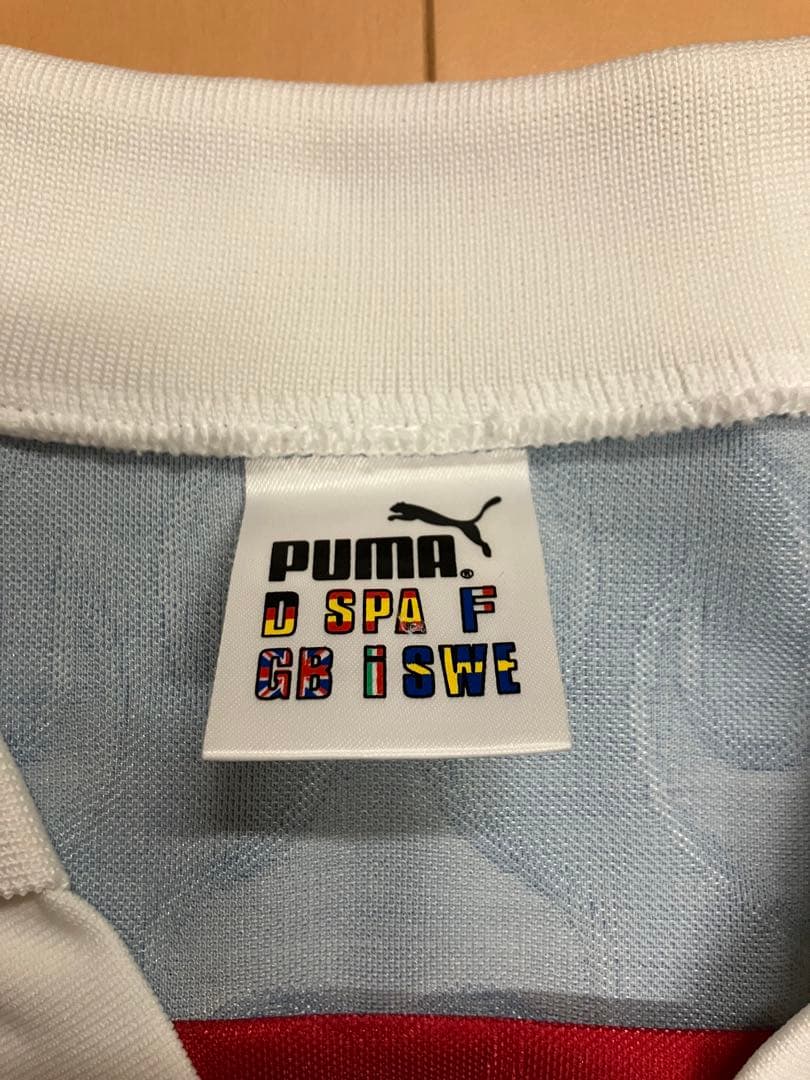 サッカー　日本代表　当時　ユニフォーム　Jリーグ　FIFA ワールドカップ　赤炎