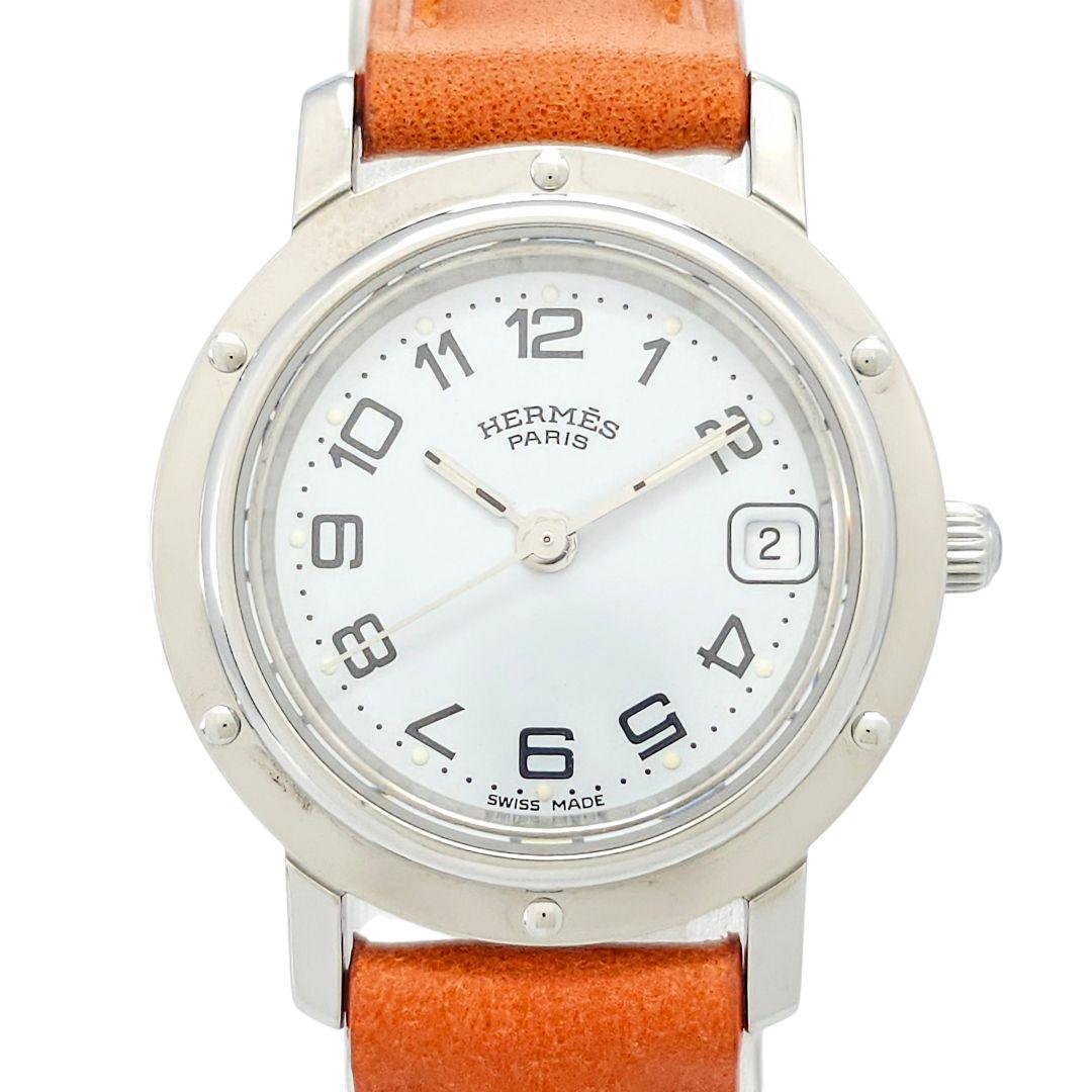 ✨極美品✨HERMES エルメス クリッパー CL4.210 レディース 腕時計