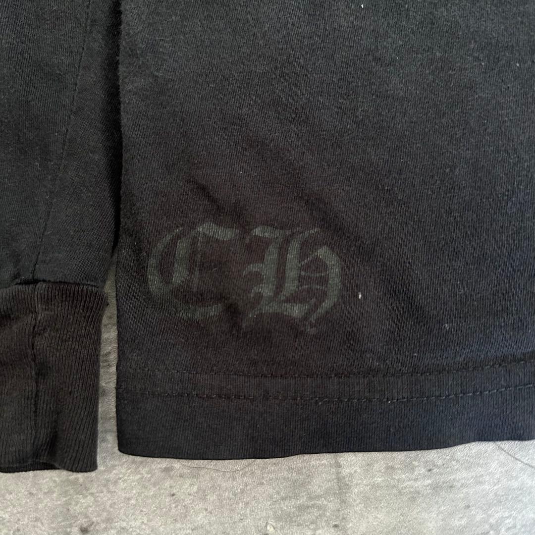 希少 鑑定済み国内正規品 CHROME HEARTSファイヤーパターン ロンT