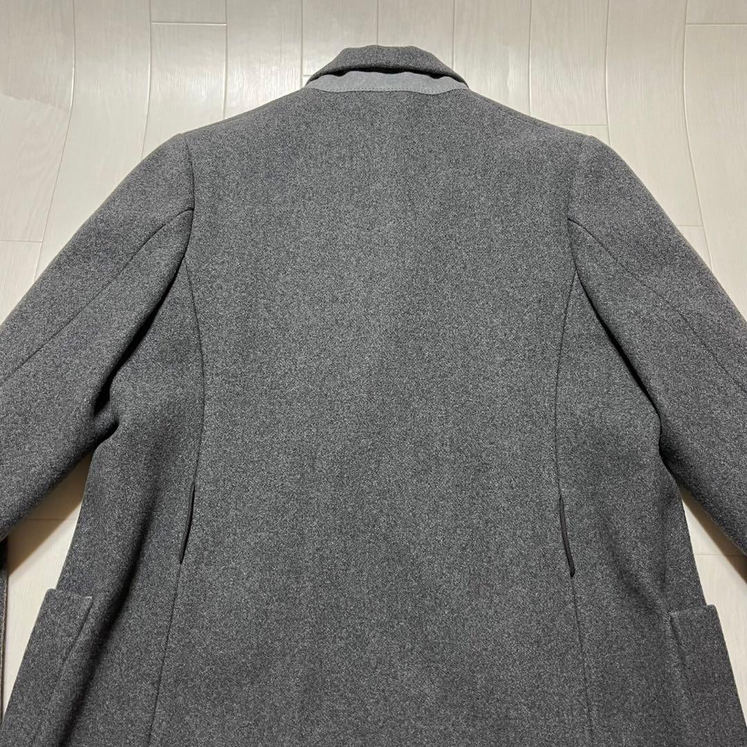 ステファンシュナイダー チェスターコート グレー サイズ1 ベルギー製 ウール