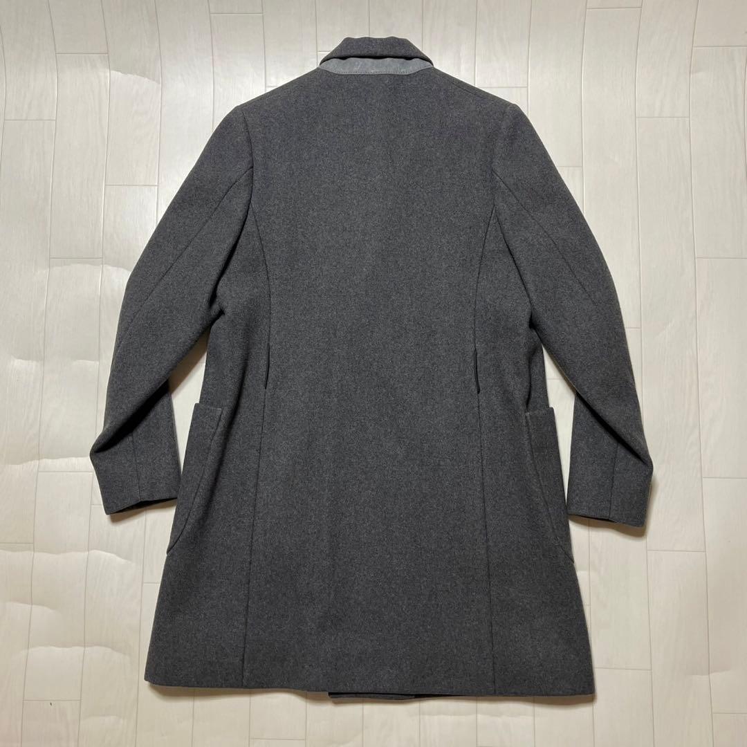 ステファンシュナイダー チェスターコート グレー サイズ1 ベルギー製 ウール